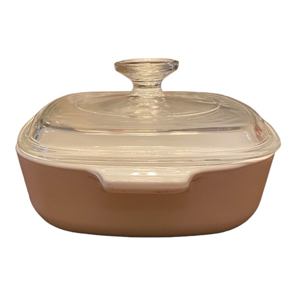 Vintage Corningware casserole dish with lid cornflower blue 1 quart GUC - Picture 3 of 6